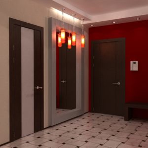 Противопожарная дверь в коридор / серия FRM33410