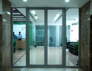 Противопожарная перегородка со стеклопакетом / серия FRM5326